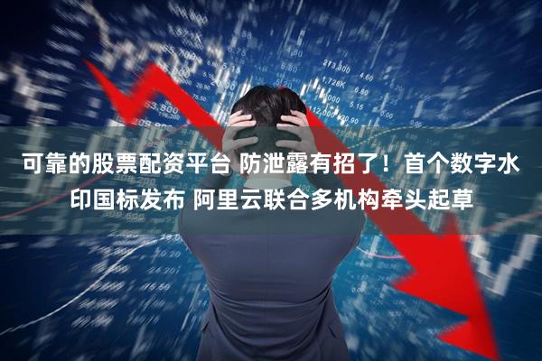 可靠的股票配资平台 防泄露有招了！首个数字水印国标发布 阿里云联合多机构牵头起草